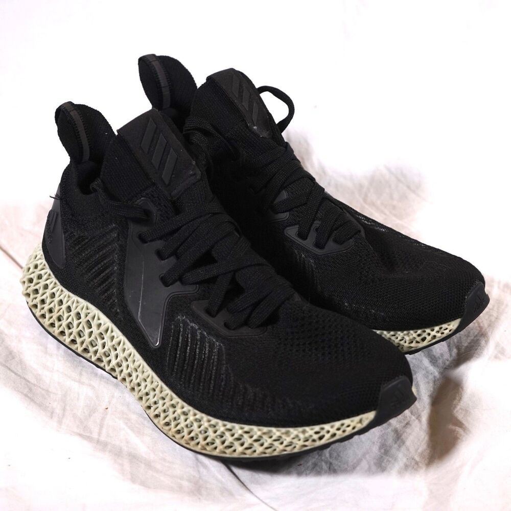 Size 7 - adidas AlphaEdge 4D Reflective Core Black